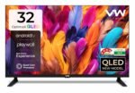 VW 80 cm (32 inches) OptimaX Series HD Ready Smart QLED Android TV VW32AQ1