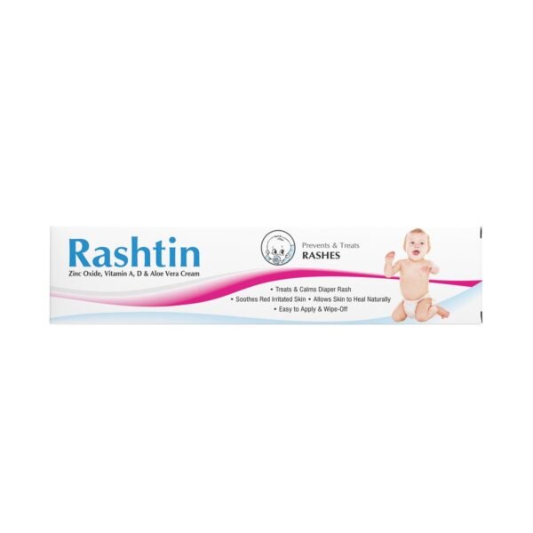 Westcoast Rashtin Dipaer rash cream for Baby| Treats and prevents diaper rash| Baby Diaper Rash Cream with Zinc Oxide, Shea Butter, Organic Chamomile Oil - 15 Gm