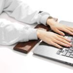 Wooden Wrist Palm Rest Support - Sheesham Wood Keyboard Cushion for Comfortable Typing (11.8 inches)