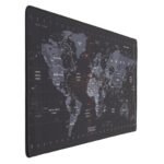 World Map Extra Large Extended Anti Slip Rubber Gaming Mouse Pad & Keyboard Desk Mat for Computer Laptop (900mm x 400mm x 2mm)