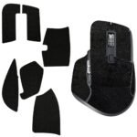 ZORBES® Compatible with MX Master 3/3s, 6 Pieces Gaming Mouse Grips Pre-Cutted Self-Adhesive Mouse Grip Tape Sweat-Proof Fashion Embossed Mouse Grip Pads