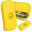 Zest 4 Toyz Pencil Case for Kids Pencil Pouch Storage Box School Supplies for Boys and Girls -Yellow