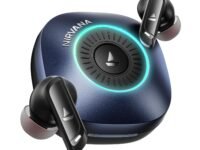 boAt 2026 Launch Nirvana Crown, SONIC ARC, LEDs, Haptic Feedback,50dB Hybrid ANC,Spatial Audio, 6 Mic ENx, App Support, v6.0 Bluetooth Earbuds, TWS Ear Buds Wireless Earphones with mic (Sapphire Blue)