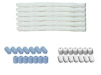 homWell Ropes and Caps Only for Individual dropdown Ceiling Hanger (Caps and Ropes are Compatible only Individual Dropdown Cloth Dryer with 1/2 inch Pipe)