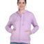 Alan Jones Clothing Women's Solid Zipper Hooded Sweatshirt | Front Zip, Ribbed Hem, Lined Hood, Casual Winter Wear
