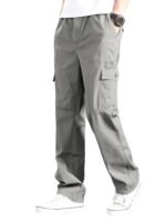 Lymio Cargo for Men || Cotton Cargo Pant || Drawstring Waist Pant (Also Available in Plus Sizes) (117-120)