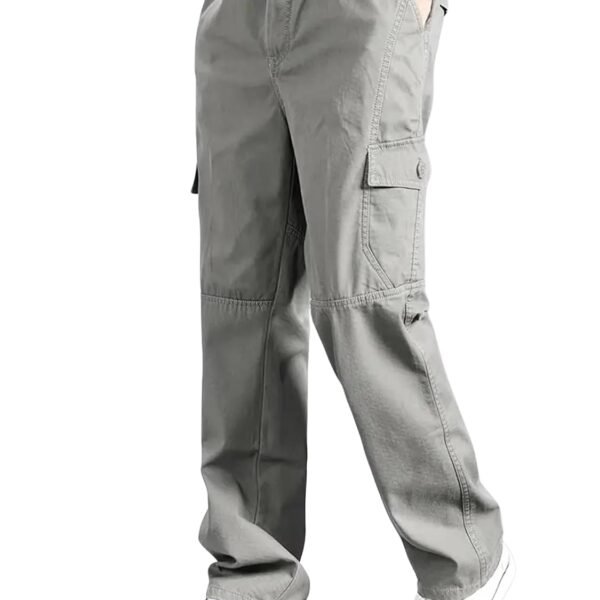 Lymio Cargo for Men || Cotton Cargo Pant || Drawstring Waist Pant (Also Available in Plus Sizes) (117-120)