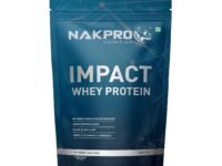 NAKPRO Impact Whey Protein 2kg | Isolate & Concentrate | 24g Protein & 4.9g BCAA | With Digestive Enzymes for better Absorption | NABL Lab Tested 100% Authentic Supplement Powder - Vanilla Flavour