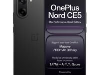 OnePlus Nord CE5 | MediaTek Dimensity | Massive 7100mAh Battery | Powered by OnePlus AI | 128GB 8GB | Black Infinity