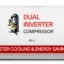 LG 1.5 Ton 5 Star DUAL Inverter Split AC (Copper, AI Convertible 6-in-1, VIRAAT Mode, Faster Cooling & Energy Saving, 4 Way Swing, HD Filter with Anti-Virus Protection, US-Q19QNZE1, White)