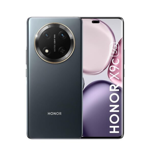 Honor X9c 5G Dual SIM (8GB RAM, 256GB Storage) | Ultra Durable | 108MP AI OIS Camera | 6600mAh Battery | 3840Hz Risk-Free Dimming Display | with Charger (Titanium Black)