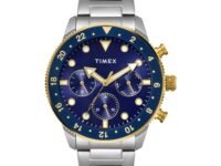 TIMEX Analog Watch for Man with Round Dial & Water Resistant Men's Wrist Watches