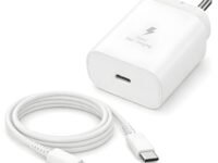 25W Charger for Samsung with Type-C to C Cable | Super Fast Charging PD Adapter for Galaxy S26/S25 Ultra, S24 FE, A56/A36/A16, M15/M17/M55 5G, F15/F55/Z Fold & S/A/M/F/Z Series Phones - BIS Certified