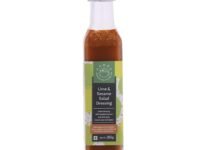 Aamra Natural Homemade Lime & Sesame Salad Dressing, No preservatives, Oil- Free 265gm