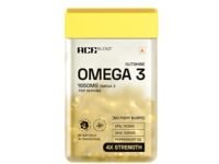 Ace Blend Outshine Omega 3 Fish Oil Capsules (60 Softgels) | 1650 Mg with 743 EPA & 528 DHA | 2 capsules for 4X Strength | No Fishy Burps | Supports Heart, Brain, Joints, Eye Health