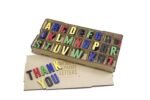 Alphabet Memory Character Capital Letters ABCD English Alphabets Learning & Educational Puzzle Board Toy Puzzle Toys 5 pcs Each Alphabet (Multi Color)