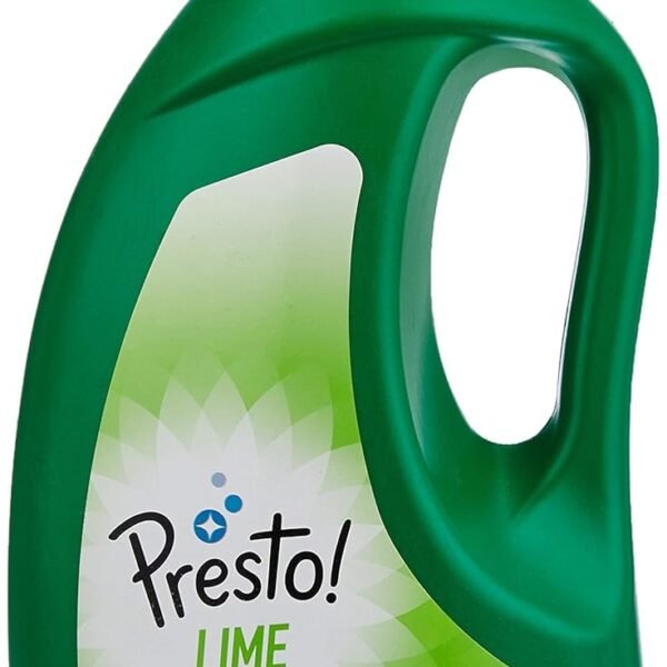 Amazon Brand - Presto! Dishwash Gel | Lime | 2 Litre Refill Jar | Dishwash Liquid | Cuts Through Grease | Safe On Hands