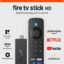 Amazon Fire TV Stick HD (newest model), Alexa Voice Remote with TV power & volume controls, full HD streaming device