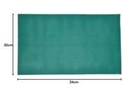 Anti Skid & Multipurpose Bathroom Mat | Shower Mat | Carpet | Rugs | Rainmat | Swimming Pool Mat || (Aqua, 2x6 Feet)