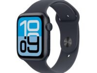 Apple Watch SE 3 GPS 44mm Midnight Aluminium Case with Midnight Sport Band - M/L