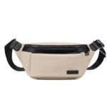 Arctic Hunter Sling Bag for Men Small Size Side, Nylon Cross Pack, Water-Repellent Crossbody Bag for Daily Use Casual (Khaki)