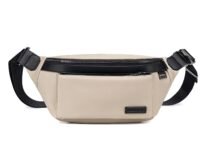 Arctic Hunter Sling Bag for Men Small Size Side, Nylon Cross Pack, Water-Repellent Crossbody Bag for Daily Use Casual (Khaki)