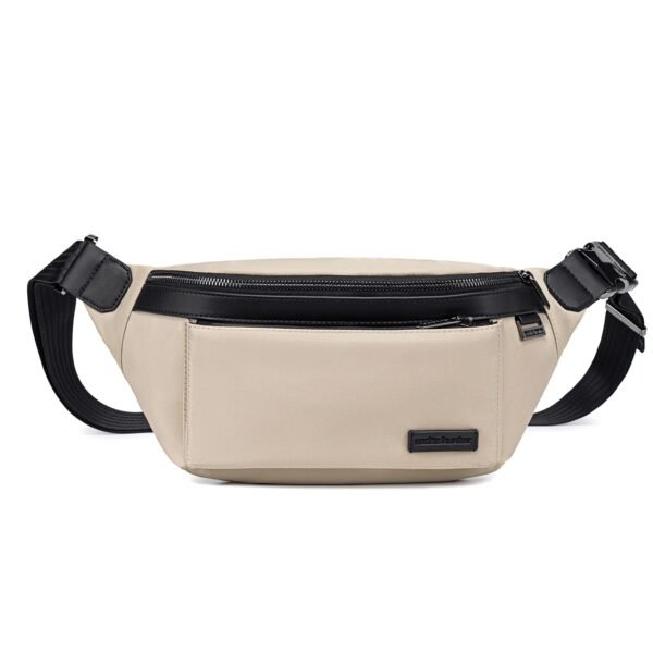 Arctic Hunter Sling Bag for Men Small Size Side, Nylon Cross Pack, Water-Repellent Crossbody Bag for Daily Use Casual (Khaki)