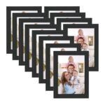 ArtzFolio Wall Photo Frame D222 Black (Set of 12 Units, 4x6inch)