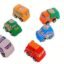 Avenn Plastic Pull Back Toy Cars, Multicolour, Set of 6