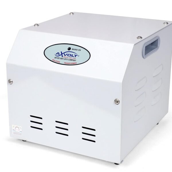 Axvolt Crysta 4000W Step Down Voltage Converter | 220V–240V to 110V–120V Heavy Duty Transformer | Use USA, Canada & Japan Appliances in India | Universal Socket | 2-Year Warranty