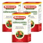 Baidyanath Asli Ayurved Ashwagandha 60 Tablets (Pack Of 3) | Rejuvenates Mind & Body | Improves Strength & Energy | Immunity Booster | Rich in Antioxidants