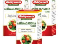 Baidyanath Asli Ayurved Ashwagandha 60 Tablets (Pack Of 3) | Rejuvenates Mind & Body | Improves Strength & Energy | Immunity Booster | Rich in Antioxidants
