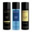 Bella Vita Luxury Body Parfum Gift Set for Men | Pack of 3 x 150ml | No Gas Deo for Man | CEO, Skai Aquatic & Klub | Long Lasting Fragrance with Tonka, Bergamot, Vanilla