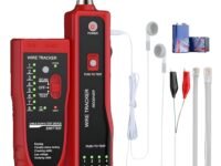 COOLCOLD Lan Tester | Wire Tracker, Tester, Cable Tracker, RJ11 RJ45 Line Finder Network Cable Tester for LAN Ethernet Cable Collation, Phone Telephone Line Tester with 2X 9V Batteries(Multicolor)