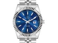 Carlington Analog Men's Watch with Stainless Steel Chain Strap, Multi-Color Dial Options, Premium Gift Watch for Men – Stylish Casual & Formal Wrist Watch - CT 8811