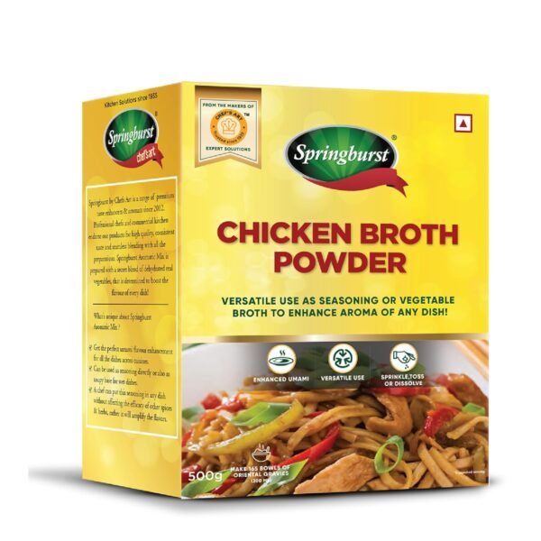 Chef's Art Chicken Broth Powder, -500 gm