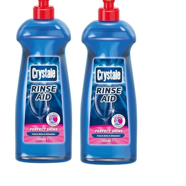 Crystale Rinse Aid Starter Combo Pack (2 Units X 500 Ml)