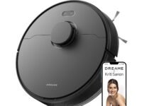 DREAME F10 Black 2 in 1 Robot Vacuum Cleaner & Mop, 13,000Pa Suction, 300min Runtime, Smart LiDAR Navigation, 2-in-1 Cleaning & Voice Control with App