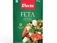 D'lecta Feta Cheese 100g - Rich in Protein, Perfect for Salads