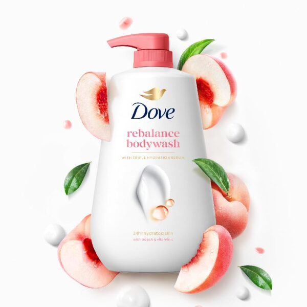 Dove Revitalizing Bodywash with Triple Hydration Serum, 825ml