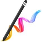 Elfora 2 in 1 Tablet Stylus Pen for All Touch Screens Devices | Fine Point Tip | High Sensitivity & Precision Capacitive Pen with Compatible for iOS, Android, and Windows – Black