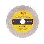 Excel Impex Sharpening Blade for Wood Saw Blades and Tungsten Carbide Tipped Tools Like Drill bits- 4 inches Dia, Grit:140/170