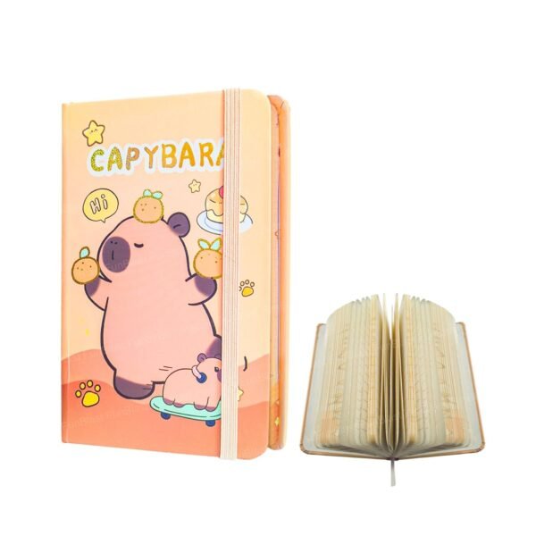 FunBlast Capybara Diary for Girls – A6 Kawaii Journal Diary, Cute Notepad for Students, Stationery Diaries for Writing & Drawing, Birthday Gift for Kids (Random)