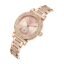 Giordano Luxury Analog Watch for Women - Elegant Crystal Design with sub dial and Diamond Studed statinless Steel Strap