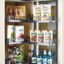 Glass Pantry Unit Storage System (Silver, Cabinet Width 450mm 12 Baskets) with Hinges