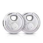 Godrej LocksI Duralock Ultra XL+ 90mm I 3 Keys I Duralock for Gate Lock I for Shutters, Shops & Offices I with SS304 Steel Body Ultra XL+ Technology I Silver Finish I 1 Year Waranty I Pack of 2