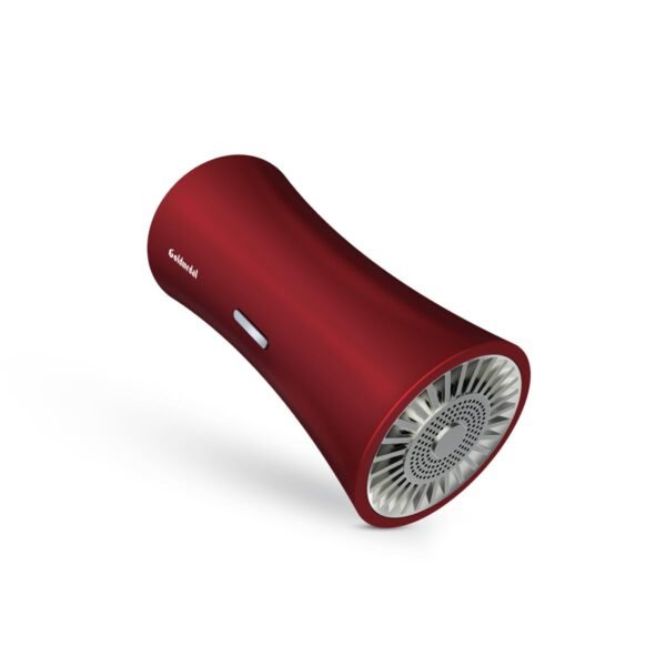 Goldmedal Alpha Wired Electric Door Bell | Calling Bell for Home | Door Bell for Office,School | Flash With Light Indicator | Polyphonic Tunes| Red (Pack of 1)