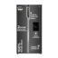 Haier SmartChoice 596L 3Star 2-Door Water Dispenser Side by Side Frost Free Refrigerator|Convertible|Smart Sense AI | Expert Inverter|Digital Display Panel (2025 Model, HRS-682WGKU1, Graphite Black)