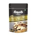 Happilo Premium International Exotic Dried Brazil Nuts 150g Amazon/Brazilian Nut without Shell, Healthy Crunchy Protein Snack, 150 g (Pack of 1)