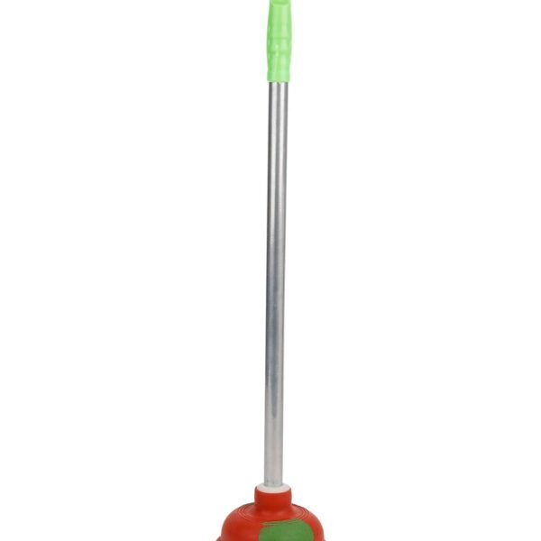 Heavy Duty 4 inch Toilet Plunger with Iron Handle | Clogged, Unclog Sink Flange for Bathrooms, Kitchens, Sinks, Baths or Drain Cleaner Effortless Solid